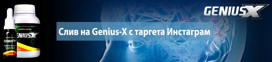 Слив на Genius-X с таргета Инстаграм