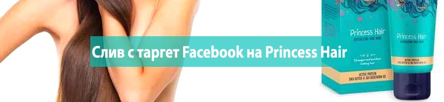 Слив с таргет Facebook на Princess Hair